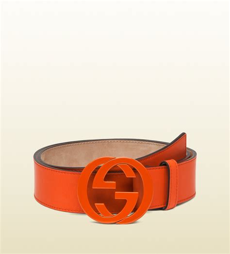 orange gucci belt|gucci belts for men.